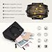 Imagen de RAINSMORE Bolso Mujer de Piel PU Bolsos de Mano y Bandolera con Correa Ajustable para Tablet 11 Pulgadas Bolso Shopper Mediano para Trabajo y Oficina Diseño de Gran Capacidad Moderno Negro
