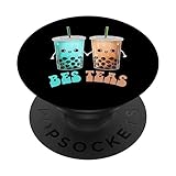 Boba Bubble Milk Tea Tapioca Pearls Kawaii Friend PopSockets PopGrip Interchangeable
