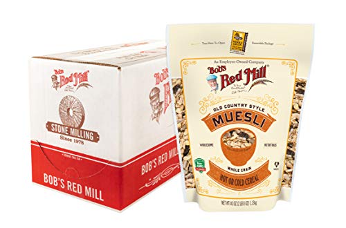 Bob's Red Mill Resealable Old Country Style Muesli Cereal, 40 Ounce (Pack of 4) - image 1