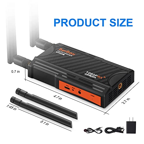 image for BovBox Wireless HDMI Receiver(RX Only), 1080P HD Wireless HDMI Extende