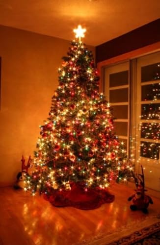 Pisca Pisca Colorido com 100 LEDs para Árvore de Natal Linha Premium Fachada de Casa 9 Metros Inqueb