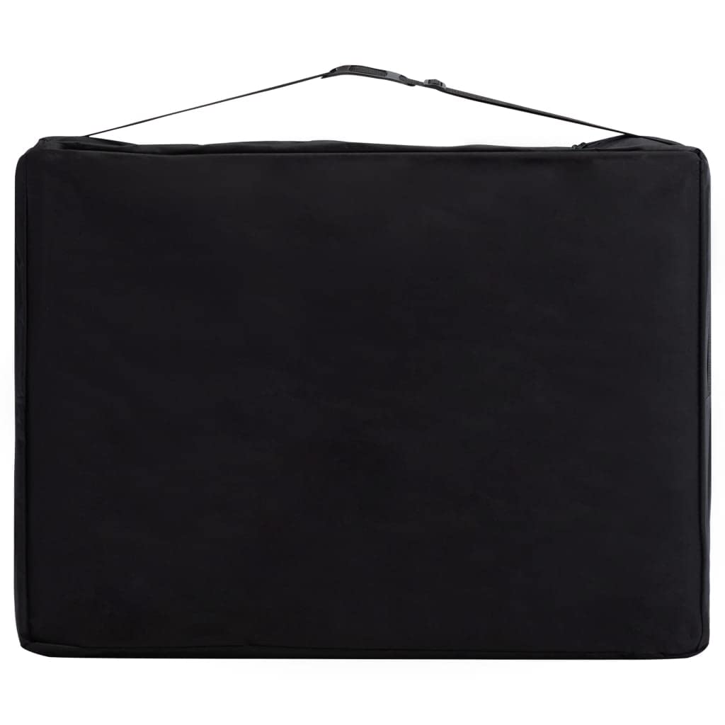 Massageliege Klappbar 2-Zonen mit Holzgestell Weiß und Lila,Gesundheit & Schönheit,Körperpflege,Massage & Entspannung,Massagetische,Weiß,16.15 kg-110209