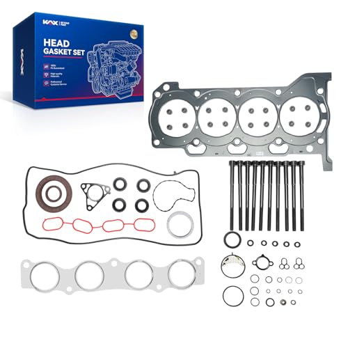 Image of KAX Engine Cylinder Head Gasket Set Compatible with Toyota Prius 2010-2015, Lexus CT200h 2011-2015, Prius V 2012-2015, Prius Plug-in 2012-2015, Head Gasket Kit, OE# HS26515PT1, HS54773B