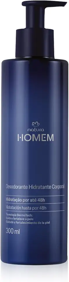 Natura Homem Desodorante Hidratante Corporal 300ml