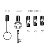 Supereyes Hook Magnet Side View Mirror Set for Borescope Endoscope N005 N013J