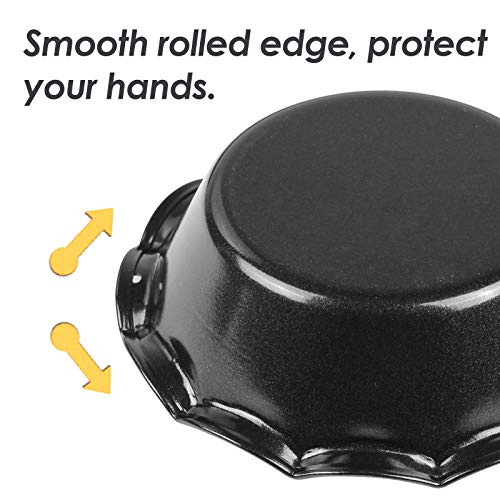 image for Webake Mini Pie Pan Set of 4, Nonstick 5 Inch Pie Plate Baking Dish wi