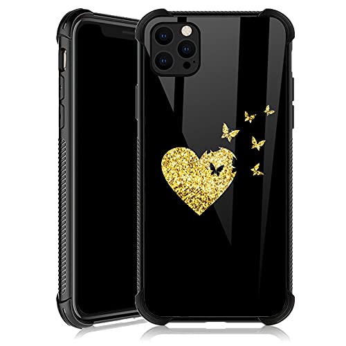 Coque iPhone 13 Mini papillon doré idéale pour le quotidien des filles