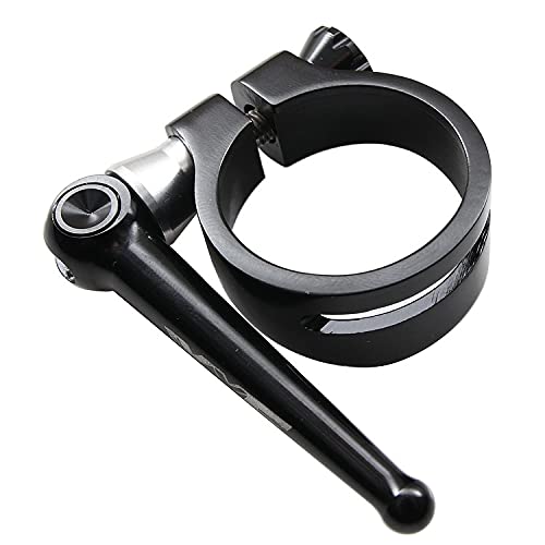 Fahrradsattelklemme, Sattelklemme, Fahrradsattelklemme Titanschrauben Schnellspanner Rennrad Mountainbike Sattelstütze Sattelstützenklemme 31,8 mm 34,9 mm 24 g
