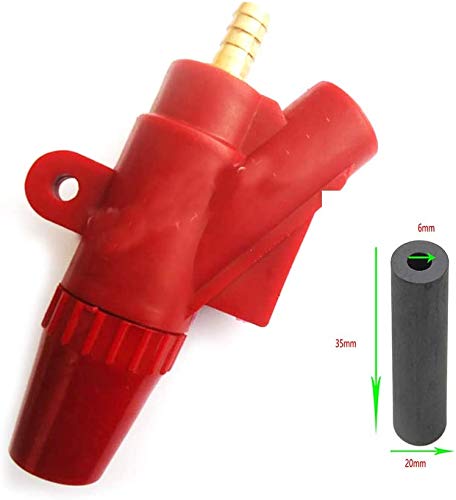 A2 Type Wet Sand Blasting Gun Kit with Boron Carbide Sand Blasting Nozzle B4C Nozzle(35x20x6mm)