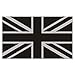 Great Britain Subdued Flag British Army Military Tactical Car Sticker Decal 5"