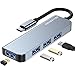 Produktbild OENBATOM USB C Hub mit 4-Port USB, Typ C Ultra Slim Data Hub, kompatibel mit MacBook Pro, iPad Pro, MacBook Air, Dell XPS, Surface Book und mehr Typ-c,USB3.0*1 USB2.0*3