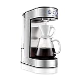 LKNJLL Solo sirven programable Cafetera, Grano a la Taza de café Máquinas de la Leche, de la Mano...