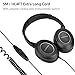 immagine 3Avantree HF039 Cuffie Con cavo a spirale extra lungo per TV, 5 Metri, Cuffie Over-ear, uscita audio 3.5mm, cuffie audio stereo con controllo del volume sul filo