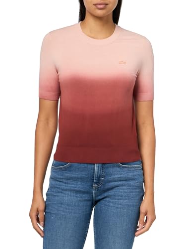 Lacoste Women's Ombre Effect Short Sleeve Top