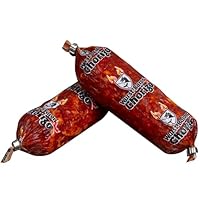 WURSTBARON® Chorizo Salami, extra scharfer Snack gewürzt mit 3 Mio. Scoville, pikante Chilli Würzung und leicht rauchiges Aroma, Made in Germany, 200g