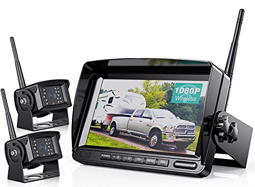 ZEROXCLUB Digital Wireless Backup Camera System: Stay Safe While Reversing Your Vehicle.