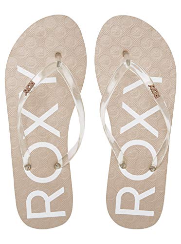 Roxy Damen Viva Jelly Sandale, Champagne, 39...