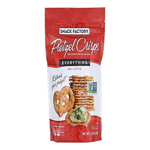 Snack Factory Pretzel Crisp Everything