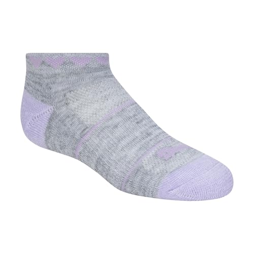 PUMA girls 8 Pack Low Cut Socks + Hair Ties4