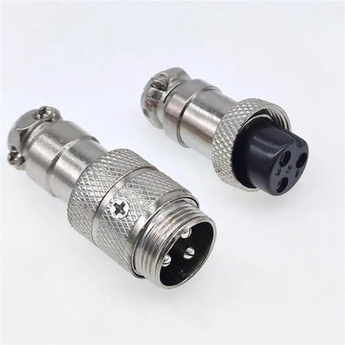 Conector GX16 de 10 pines hembra para proyectos electrónicos y paneles M16 6