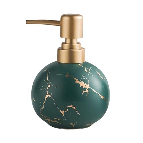 Ceramic Portioned Bottles for Shampoo Body Wash Lotion Press Hotel Club Soap Dispenser