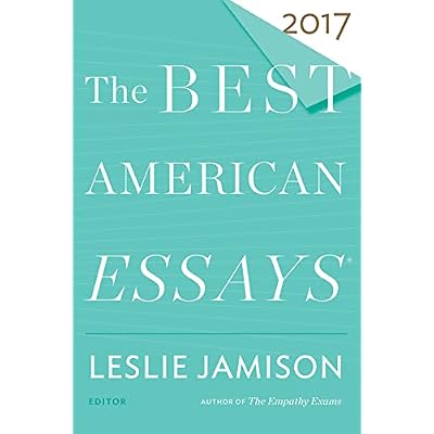 Best American Essays 2017