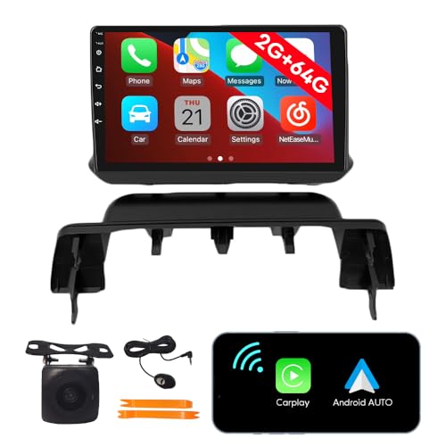 [2G 64G] Android Car Stereo FM Radio Carplay Android Auto 10