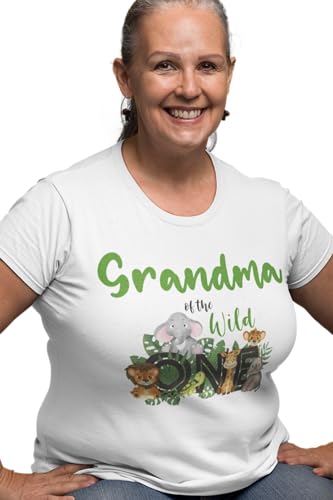 Wild One Family Matching Shirts – 1st Birthday Safari Jungle Theme – Custom Mama, Dada, Nana, Auntie, Grandpa, Uncle & More (Adult)4