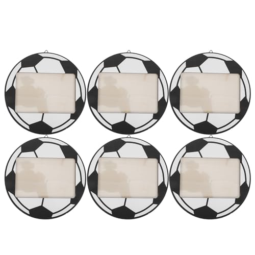Cadre photo polyvalent noir en bois pour étagère