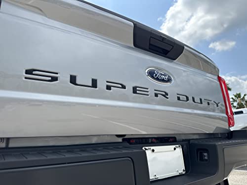 Tailgate Letter Inserts - Compatible with 2023-2025 Super Duty XL/XLT/Lariat