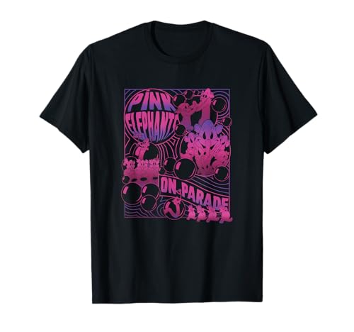 Image of Disney Dumbo Pink Elephants On Parade T-Shirt