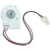 DC12V 4W Refrigerator Evaporator Fan Motor Replacement Parts Compatible with for Vissani Fridge/Frigidaire/Magick Chef Fridge, Freezing Fan Motor Replaces for Midea Freezer BCD-330WTV 50240401000Q