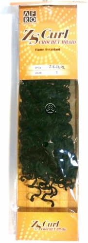 Afro Beauty Z S Curl Crochet Braid Color: 1