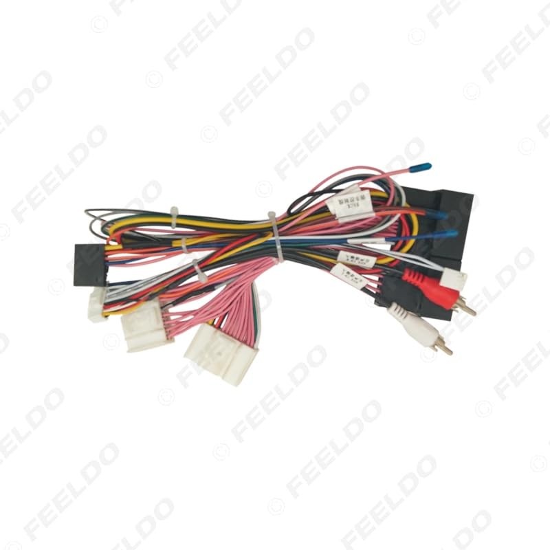 Car 16pin for Audio Wiring Harness for Hyundai Genesis Coupe 2012 Aftermarket Stereo Installation Wire Adapter - (Color Name: AB Cable-canbus Box)