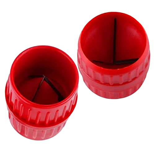 HOUDERCO 2Pcs Reamer Tool Professional Inner Outer Deburring Tool for Pipes Efficient Plumbing Maintenance