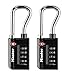 Master Lock Padlock, Set Your Own WORD Combination TSA Accepted Luggage Lock, 1-5/16 in. Wide, 4696TWD (Pack of 2)