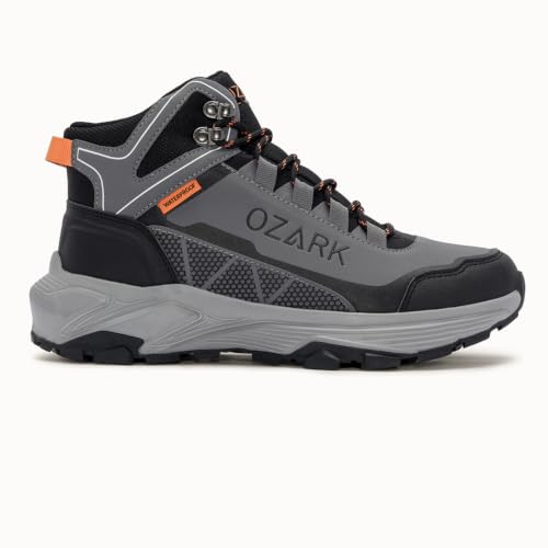 Red Tape Store Red Tape Ozark Dark Grey Hiking Shoes for Men - Image 3