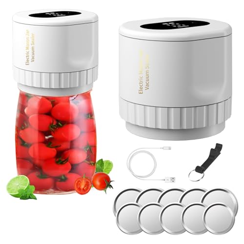 Mason-Jar-Vacuum-Sealer-BloomRun-Food-Storage-Canning-Kit-for-Wide-Mouth-and-Regular-Mouth-Mason-Jars-with-Jar-Bottle-Opener-and-10-Jar-Lids