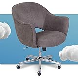 Serta Valetta Dovetail Gray Home Office Chair