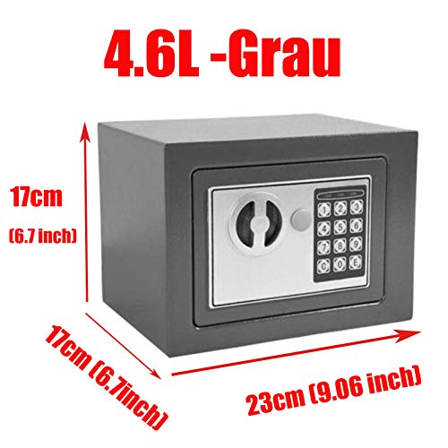 Möbeltresor Huini Klein Elektronischer Safe für Wertgegenstände