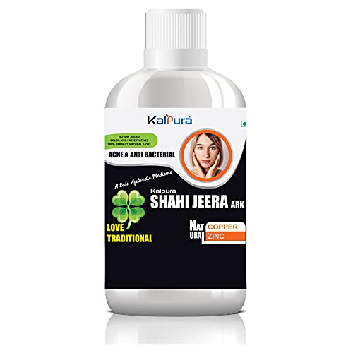 Kalpura Jeera Ark – 100% Pure Distillate | Supports Digestion & Respiratory Health | Aids Skin & Hair Wellness | No Artificial Colors or Chemicals | 500ml Bottle