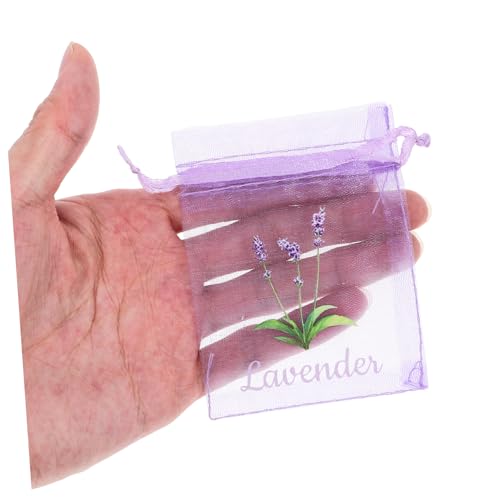 20 Bolsas de Tela Organza con Cordón para Sachets miniatura 3