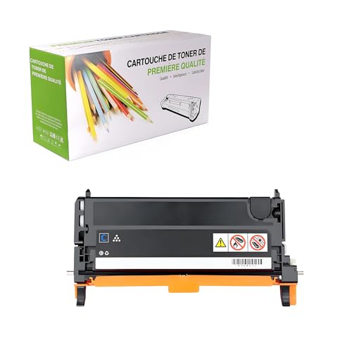 Image of TenFenk Compatible Toner Cartridge Replacement for Dell 3115 593-10169 593-10166 593-10167 593-10168 for Use with Dell 3110 3110CN 3115 3115CN Printer,Cyan
