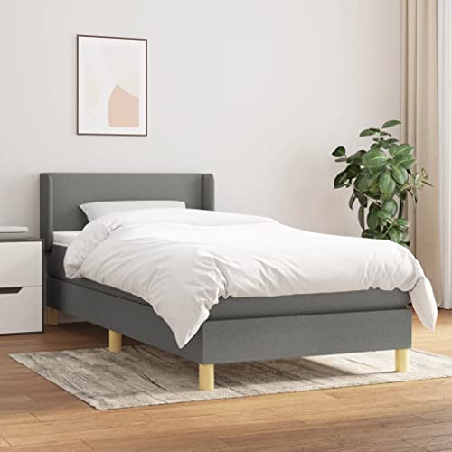 Fellows!(Q)「Q.E.D.」 Oxford Upholstered Platform Storage Bed with Footboard