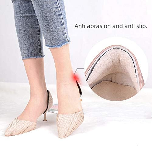 Image of Heel Pads Inserts Grips Cushions Protectors Liner Filler Snugs For Shoes Too Big Loose Prevent Slip Blisters Pain Fit Men Women Multicolor