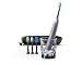 Philips Sonicare DiamondClean Smart 9500 Electric Rechargeable Power Toothbrush, For Complete Oral Care, includes 4 brush heads, glass charger and charging travel case, Grey