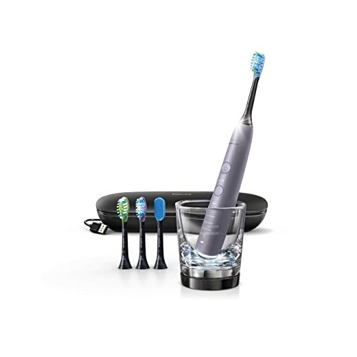 Philips Sonicare DiamondClean Smart 9500 Rechargeable Electric Power Toothbrush, Grey, HX9924/41