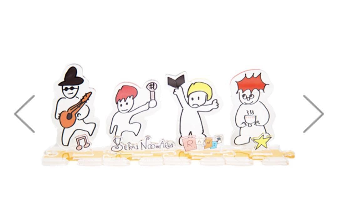Amazon.co.jp: SEKAI NO OWARI セカオワ アクリルスタンドセット 