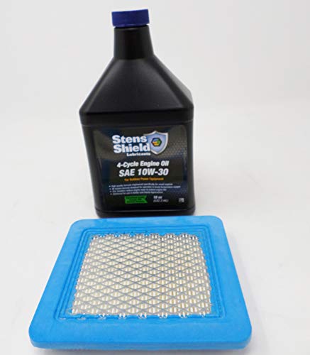Stens SAE 10W-30 aceite y filtro de aire miniatura 1