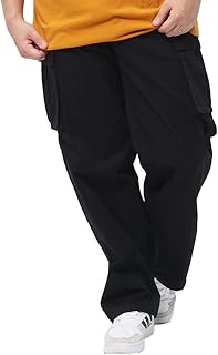 [B＆T CLUB] サカゼン (ビーアンドティークラブ) カーゴパンツ ルーズシルエット ストレッチ ツイル ロングパンツ 3L 4L 5L 6L 7L 大きいサイズ メンズ